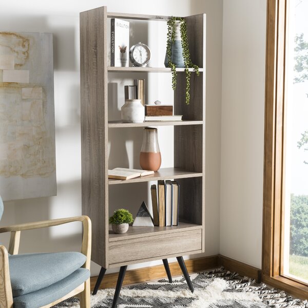 Langley Street Blonde Standard Bookcase And Reviews Wayfair